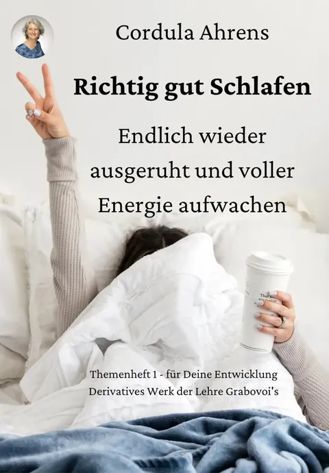 Buchcover: Richtig gut Schlafen – endlich wieder ausgeruht und voller Energie aufwachen